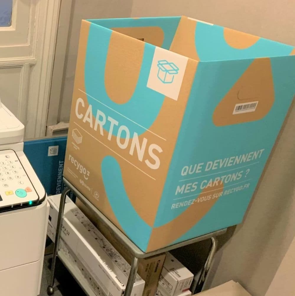 Tri à la source : où jeter les cartons ?