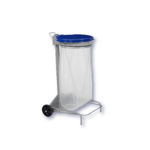 Collecroule 110L - Poubelle porte sac à pédale